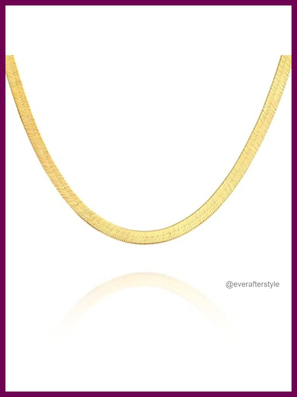 22K Gold Plated 925 Sterling Silver Chain Necklace 18in Italian Herringbone